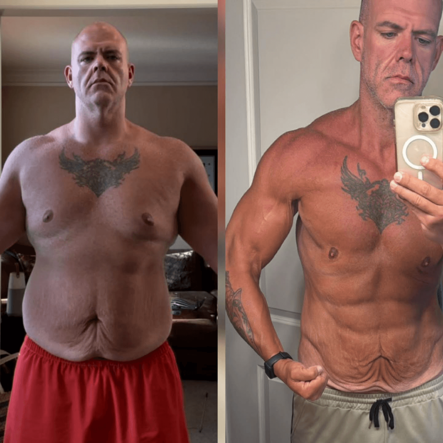 From a soft midsection to lean, conditioned, and defined.